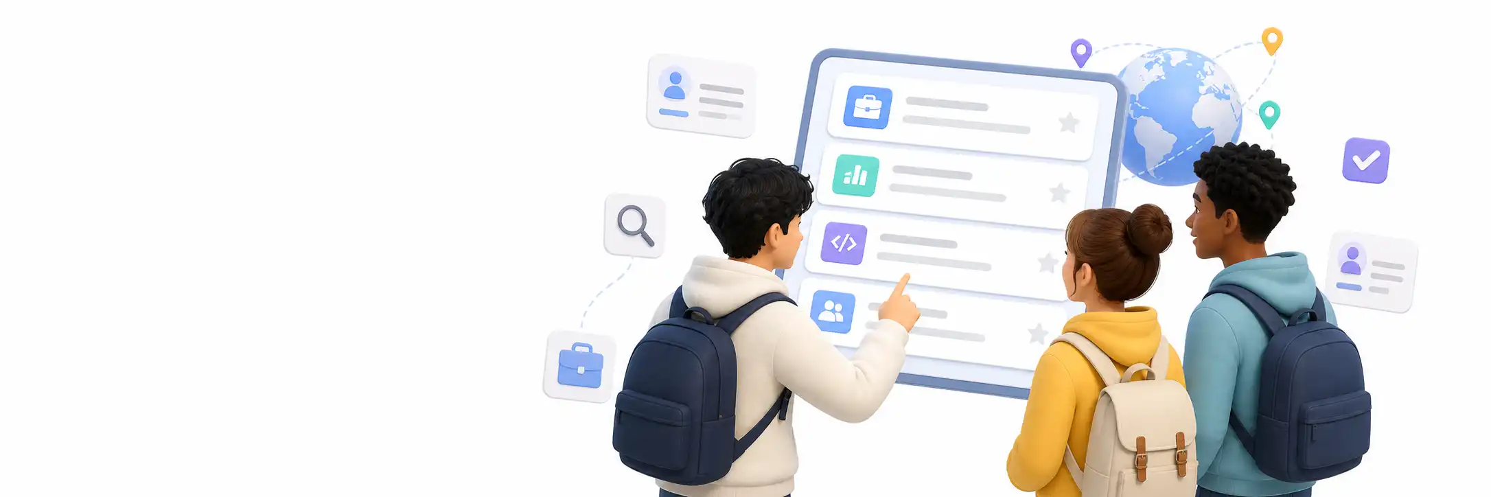 Global talent position banner